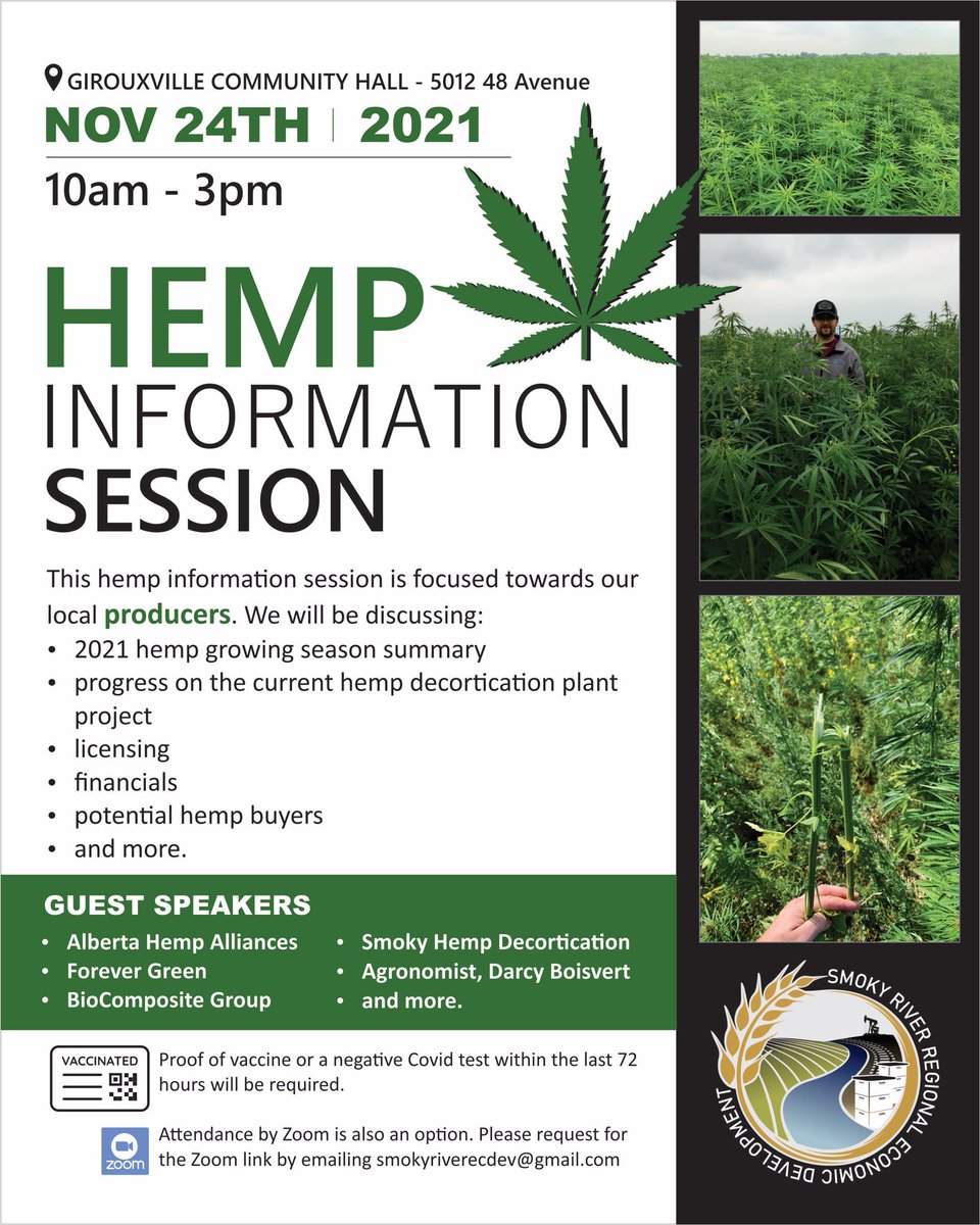 For fellow local producers who won’t see this on Facebook and might be interested...