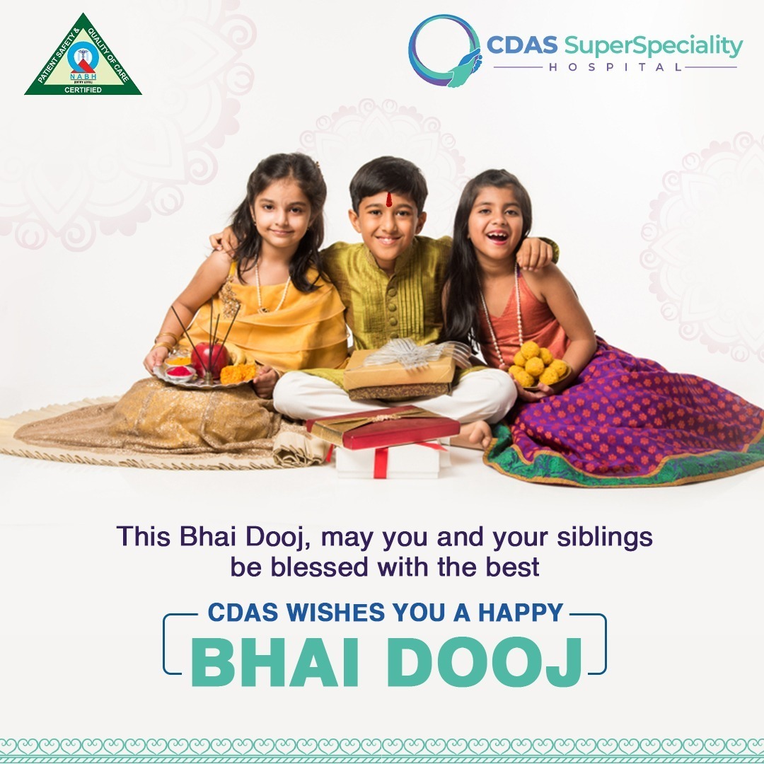 cdashospitals's tweet photo. This Bhai Dooj, may you and your siblings be blessed with the best. CDAS Superspeciality Hospital wishes you a happy Bhai Dooj.

#bhaidooj #celebration #bhaidooj2021 #bond #love #CDASSuperspecialityhospital #gurugram #gurgaon https://t.co/cg78CW6z0K