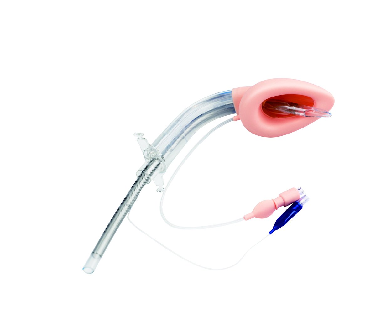 TuorenMedical's tweet photo. More than 95 degree angulated short airway tube matches oropharyngeal curve, easy for insertion. Besides, equipped with the dedicated endotracheal tube and exchange guide. Come and take a look at our Blockbuster laryngeal Mask which with high hemodynamic stability. #Airway https://t.co/UOPNFNFRYz