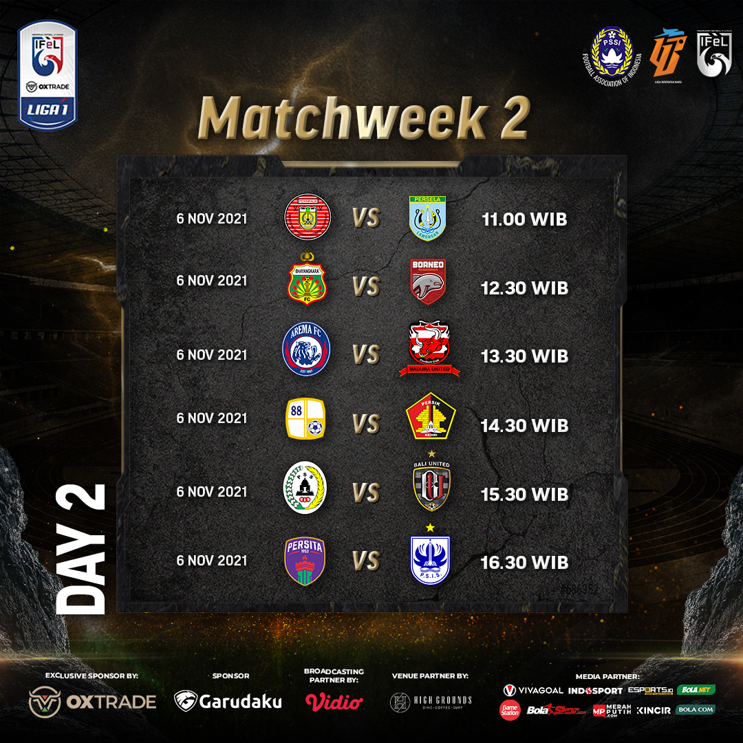 vidio's tweet photo. Matchweek 2 akan tayang hari ini mulai dari jam 11 siang! Warga +62 jangan sampai ketinggalan ya 😆
Dukung terus tim favorit kalian yang bertarung di #IFEL2021 hanya di Vidio!
👉 https://t.co/6lf1TGk7lQ
#IFELID #SemuaAdaDiVidio #VidioSports #eSports https://t.co/PmFWY3rz6i