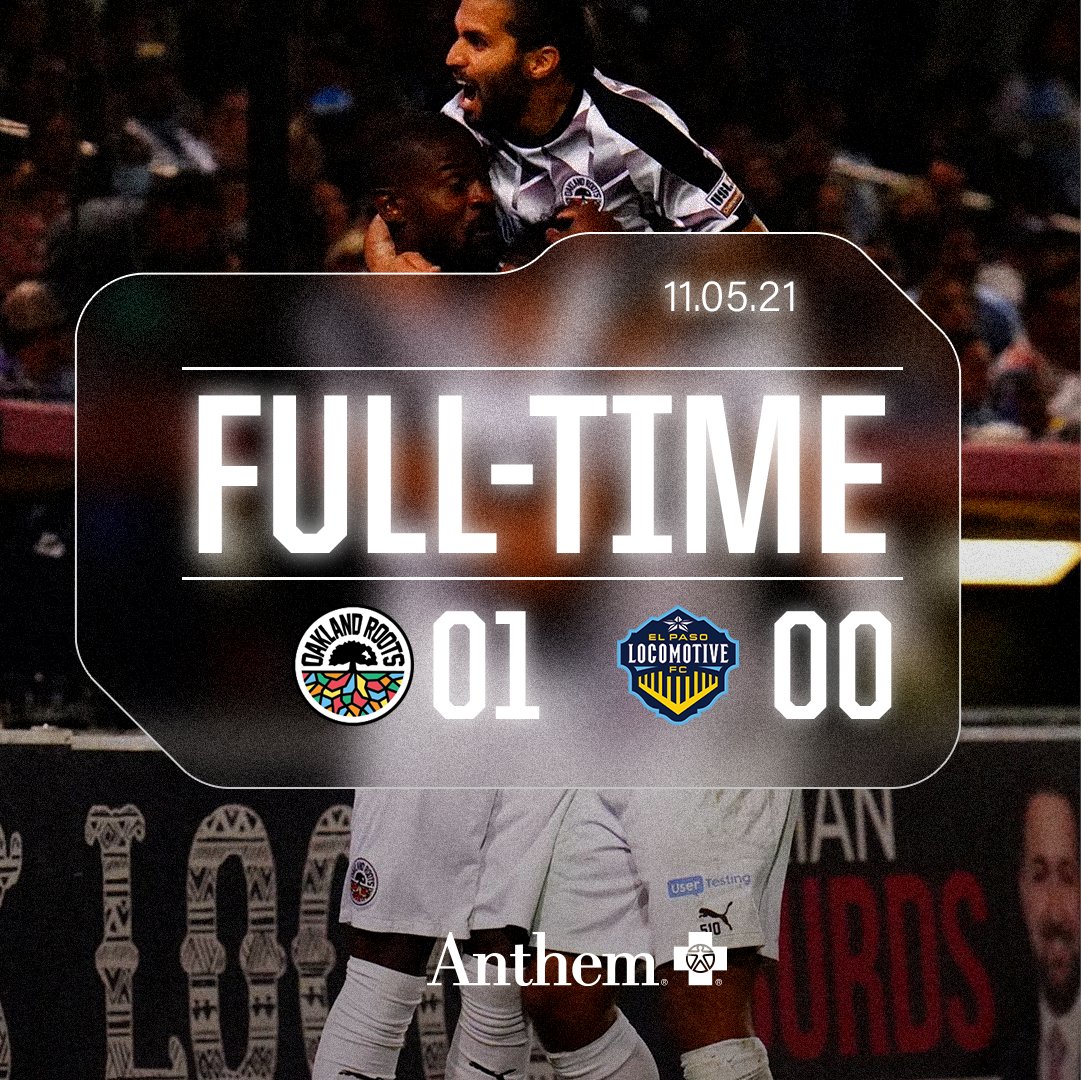 oaklandrootssc's tweet image. Don't ever doubt Oakland.

Roots knock off the top seed El Paso in the @USLChampionship playoffs.

#OaklandFirstAlways