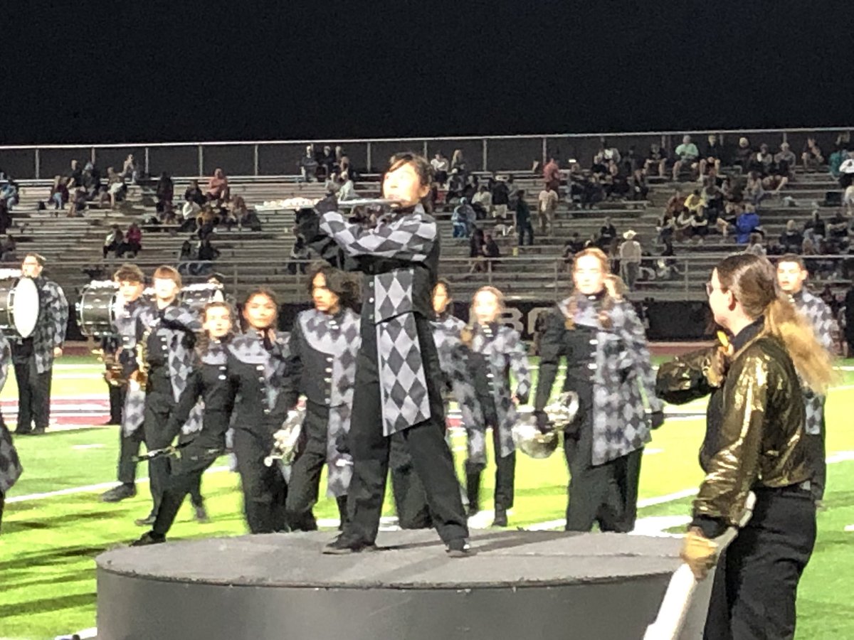 gridironarizona's tweet photo. Flute solo from the Williams Field band. They are also performing at halftime due to Senior Night activities pregame. #doubleshow https://t.co/kdzd8sVwAC