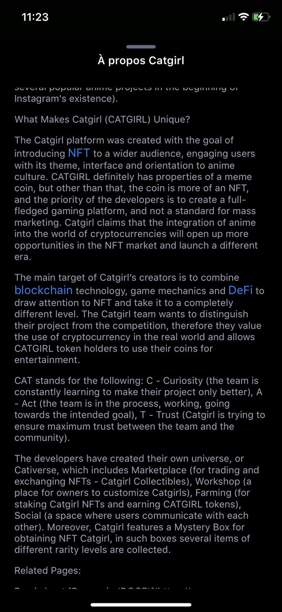 GuMbY_Qc's tweet photo. Really good informations about #catgirl that the majority of people don’t know👀⬇️⬇️⬇️ #CATGIRLCOIN #catgirlarmy https://t.co/zZDyfFUFx1
