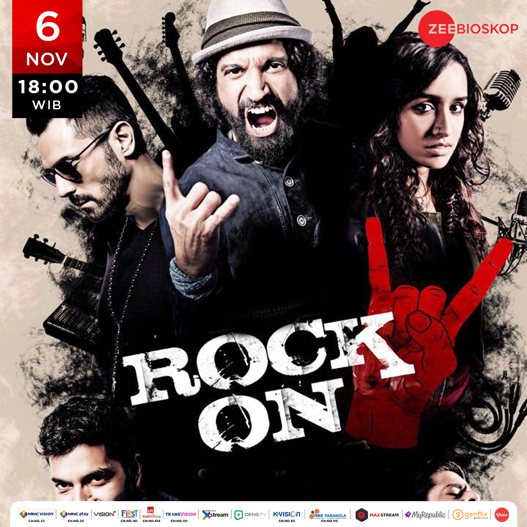 zbioskop's tweet photo. Saksikan terus deretan film unggulan sore hari setiap pukul 18:00 WIB hanya di Zee Bioskop, Bollywood Banget!
6 Nov - Rock On 2
7 Nov - Fitoor
8 Nov - Mulk
9 Nov - Cheni Kum
#Bollywood #ZeeBioskop https://t.co/THoxhjEJFH