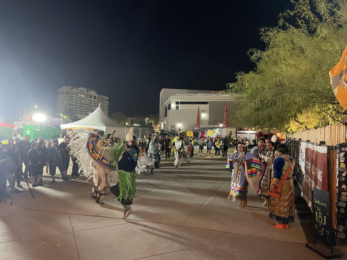 ProgressForNV's tweet photo. Pictures from the Pow Wow Dance at #FristFriday! #HonoringAviKwaMe https://t.co/QDpSCdbCH2