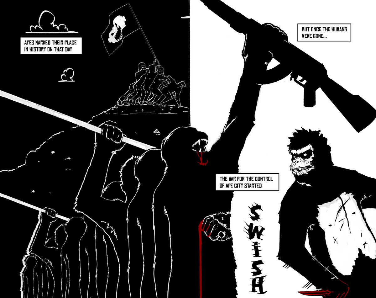gangsofapecity's tweet photo. GANGS OF APE CITY ISSUE#1 IS REVEALED!

On sale for .015Ξ at https://t.co/y2GyctNOBw

10k being airdropped to all @ApeGangNFT holders!

Read the preview - https://t.co/ssLXG785ty

You must BURN your NFT to claim a free physical on Nov 21st. https://t.co/gDWYSEXpWS