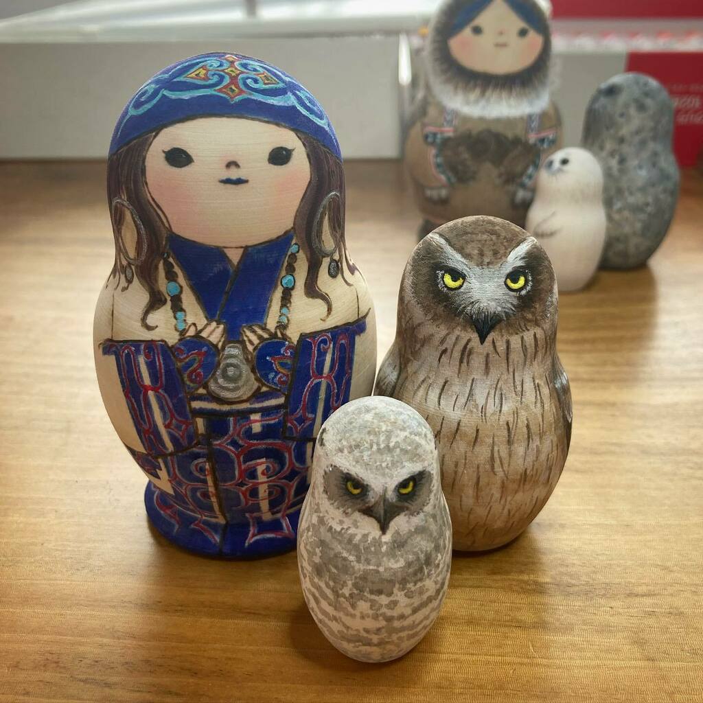 Tsukue__no_Ue's tweet photo. アイヌの女の子。梟の親子と3個組。
▶︎出展情報◀︎
デザインフェスタvol.54出展します。
会場: 東京ビックサイト西展示場
会期: 11/13(土)・14(日)
ブースNo: I-170(西展示場4F)
出展日: 11/14(日)
出展名: 机のうえ
#デザフェス54 @designfesta
#マトリョーシカ #matryoshkadoll https://t.co/gnDlquotom