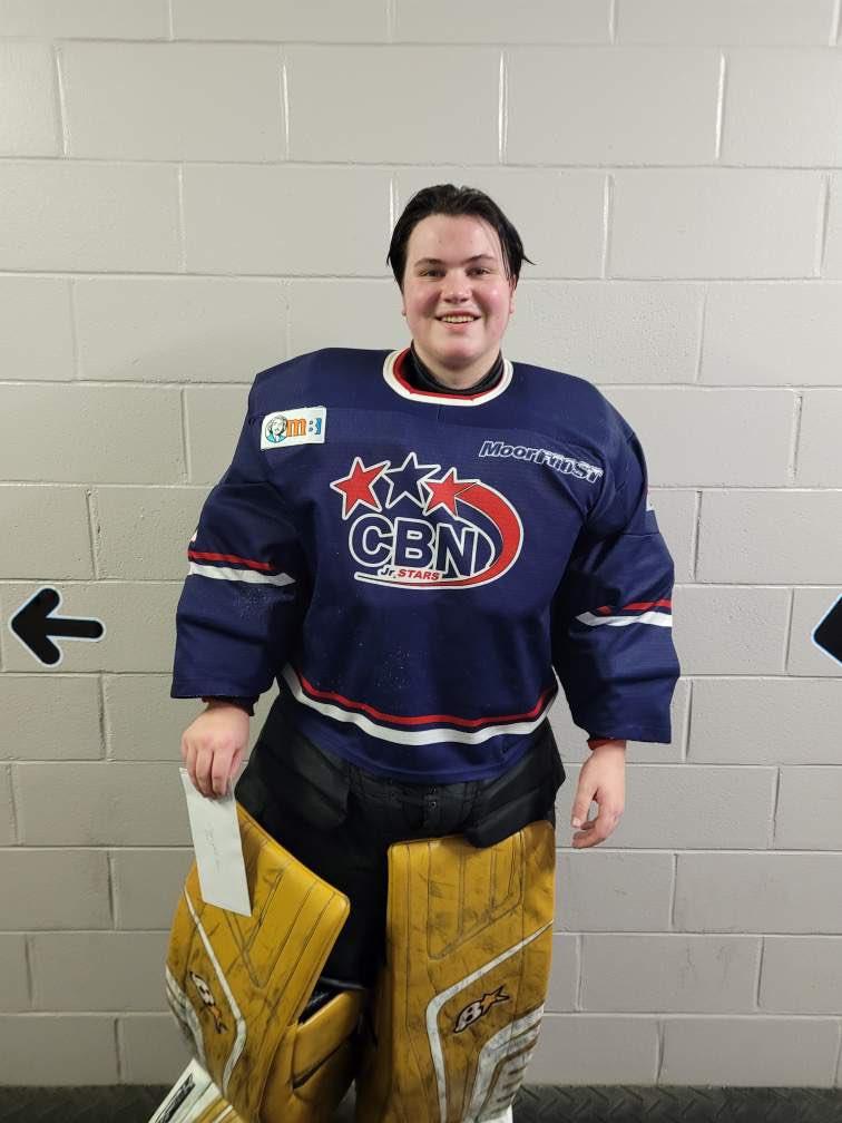 sjjuniorhockey's tweet image. 🚨 FINAL SCORE 🚨

@cbn_jrstars - 5
@AvalonCapitals - 2
———————————
@NLGrowlers Player of the Game:
CBN: Logan Miles (G)
Avalon: Patrick Beer (F)

#SJJHL
