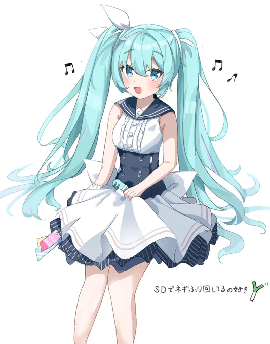 #ブルアカ #初音ミク 
我らの歌姫 