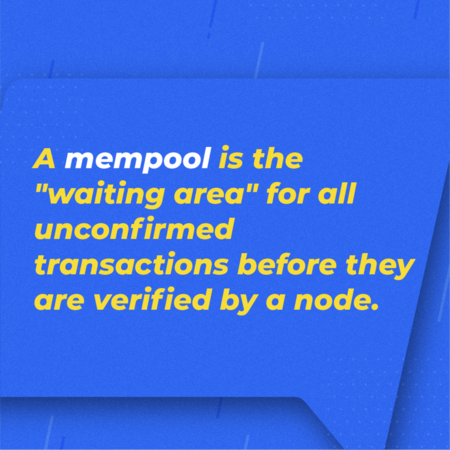 WazirXIndia's tweet photo. #SaturdaySlang Mempool ䷄ https://t.co/eD1YOjRHZC