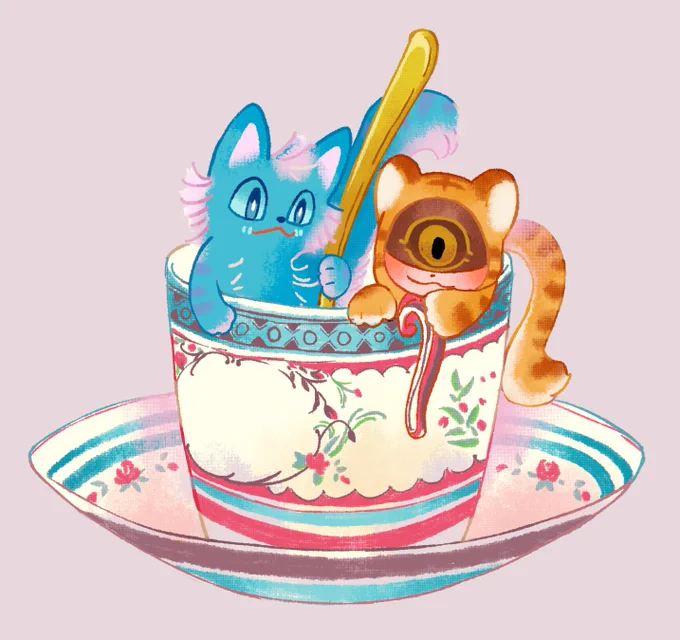 ✨🐱☕️🐯✨ 