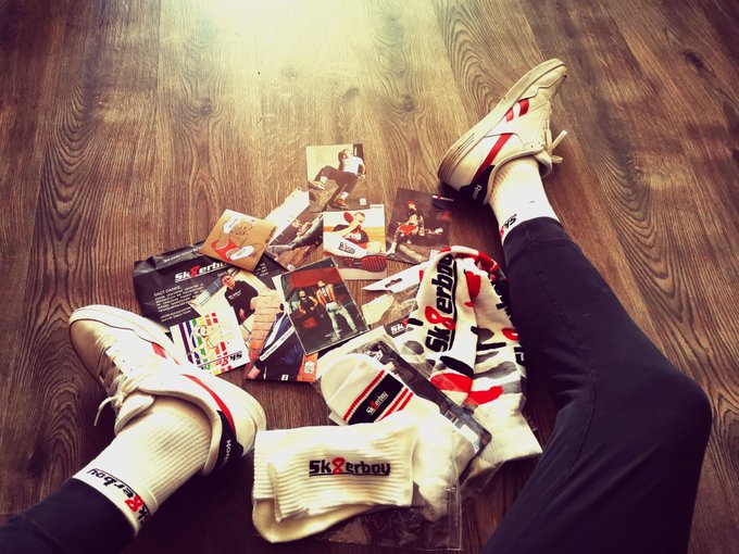 Thank you so much @sk8erboy_com, the New socks are here ? naughty photos are coming soon ? https://t
