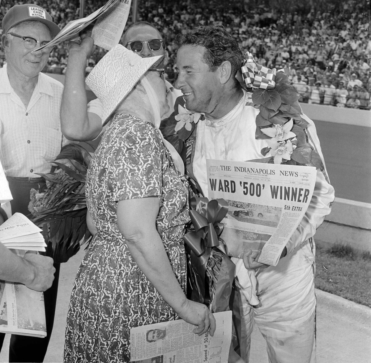 mjbyers333's tweet photo. #VintageIndy500s #RogerWard @MomsInVictoryCircle 1962 🏁🏆 #PitRoadWalks @IMS @IndyCar #Indy500 #IndysGladiators (Photo: #IMS / mjbPics) @Team_Penske #Indy500PitBadge #BackHomeAgain #NowStayTuned #IsItMayYet https://t.co/3yNkGnb90i