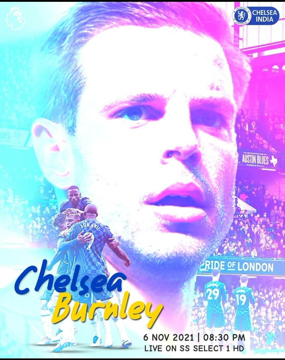 CMangaluru's tweet photo. It's #MatchDay at the Bridge!

Chelsea take on the Clarets at home tonight. Do not miss an entertaining tie at Stamford Bridge.

#CFC #ChelseaIndia #ChelseaMangaluru
#ChelseaIndiaMangaluru https://t.co/sVJw9mM1WE