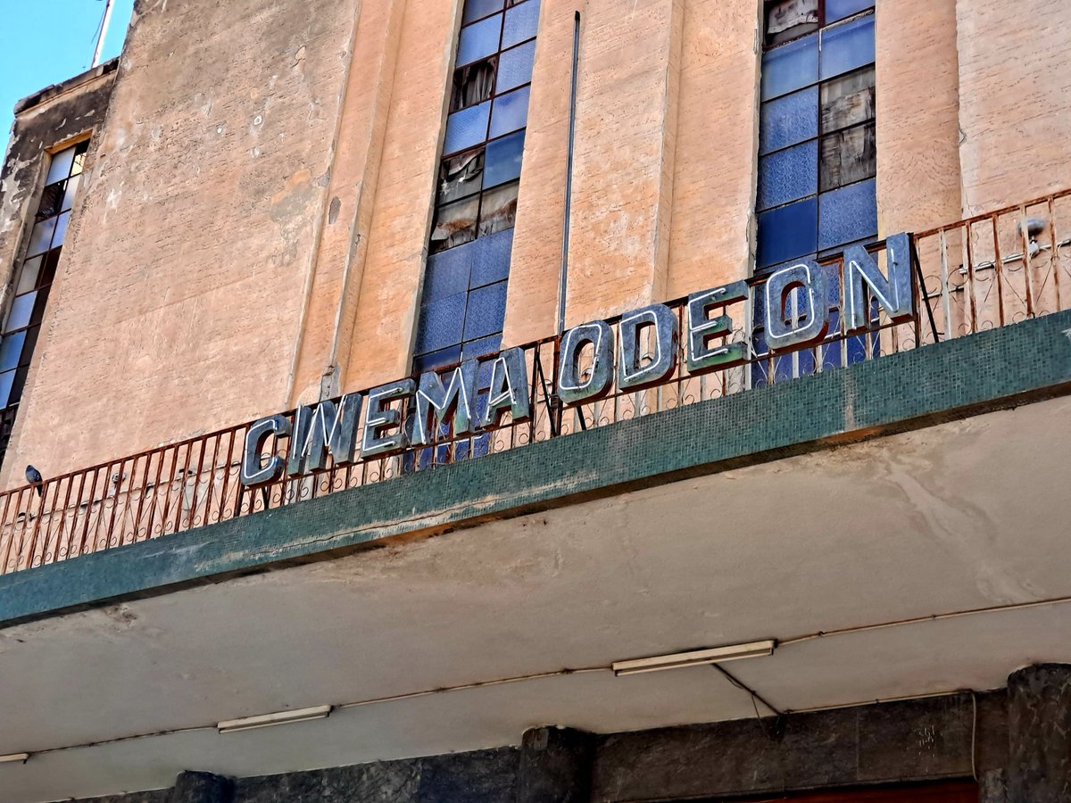 murielsoret's tweet photo. This morning, I visited the "Cinema Odeon", the largest in #Asmara 🇪🇷. Closed for a long time but maybe renovated one day! So beautiful, so mythical...Vive le cinéma 🤩!
#cinema #salledecinéma #Odeon #Eritrea https://t.co/pbWrQpyt6y