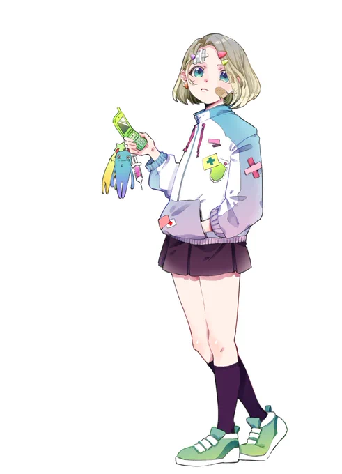 平成ガール(再) #イラスト