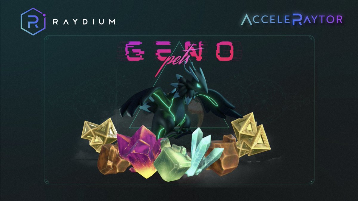 Full details for the <a href="/genopets/">Genopets - WHITTAKR Agent Era</a> launch on AcceleRaytor! 
Get ready for the world's 1st Move-to-Earn NFT game, all built on #Solana  💎🐉 

Medium post:
raydium.medium.com/genopets-is-la…