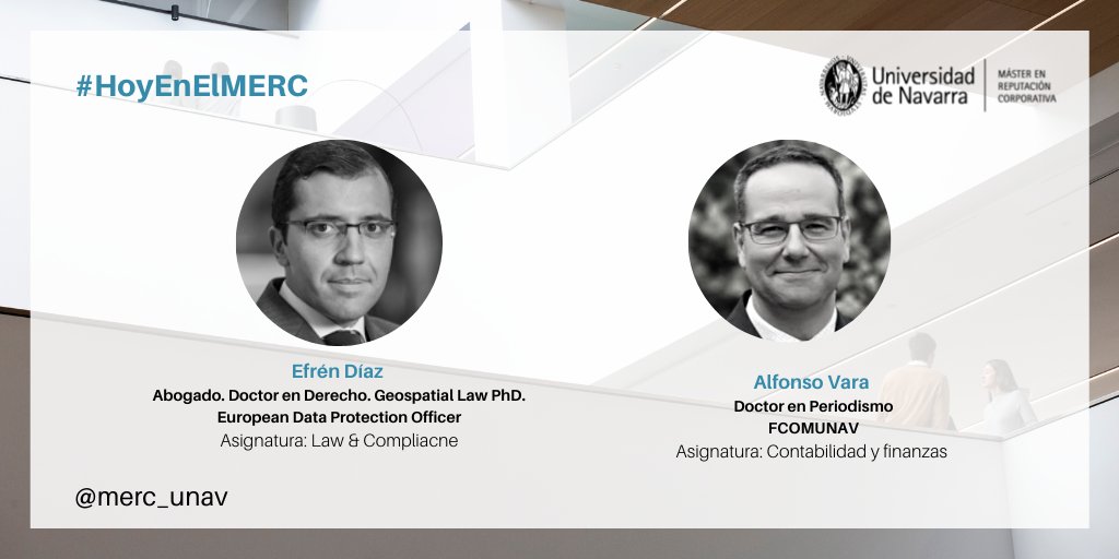 merc_unav's tweet photo. #HoyEnElMERC
 
⚖️Conocemos las acciones de defensa legal
 
📶 Tenemos la sesión “De lo offline a lo online, de nativos a ciudadanos digitales” en Law &amp; Compliance
 
📈 Ahondamos en la contabilidad financiera en empresas comerciales https://t.co/zD4SO7xKCX