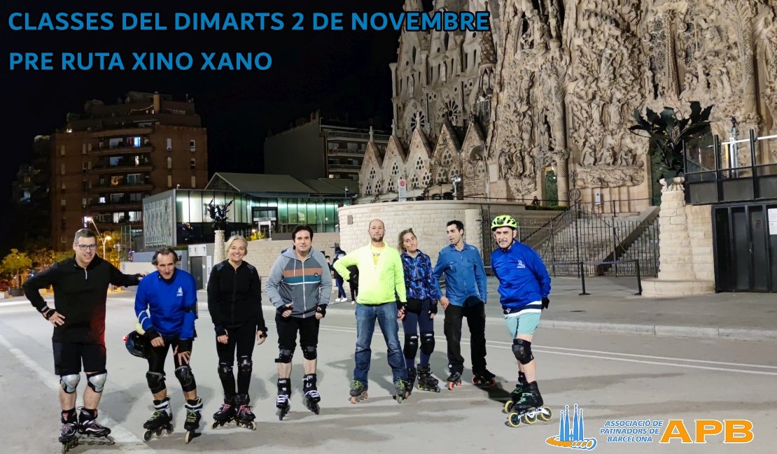 APBoficial's tweet photo. Unas cuantas fotillos de las clases y pre-ruta del pasado martes 2 de noviembre! 🛼🛼😍 #barcelona #roller #patinar #APBoficial https://t.co/tl66m09gkS