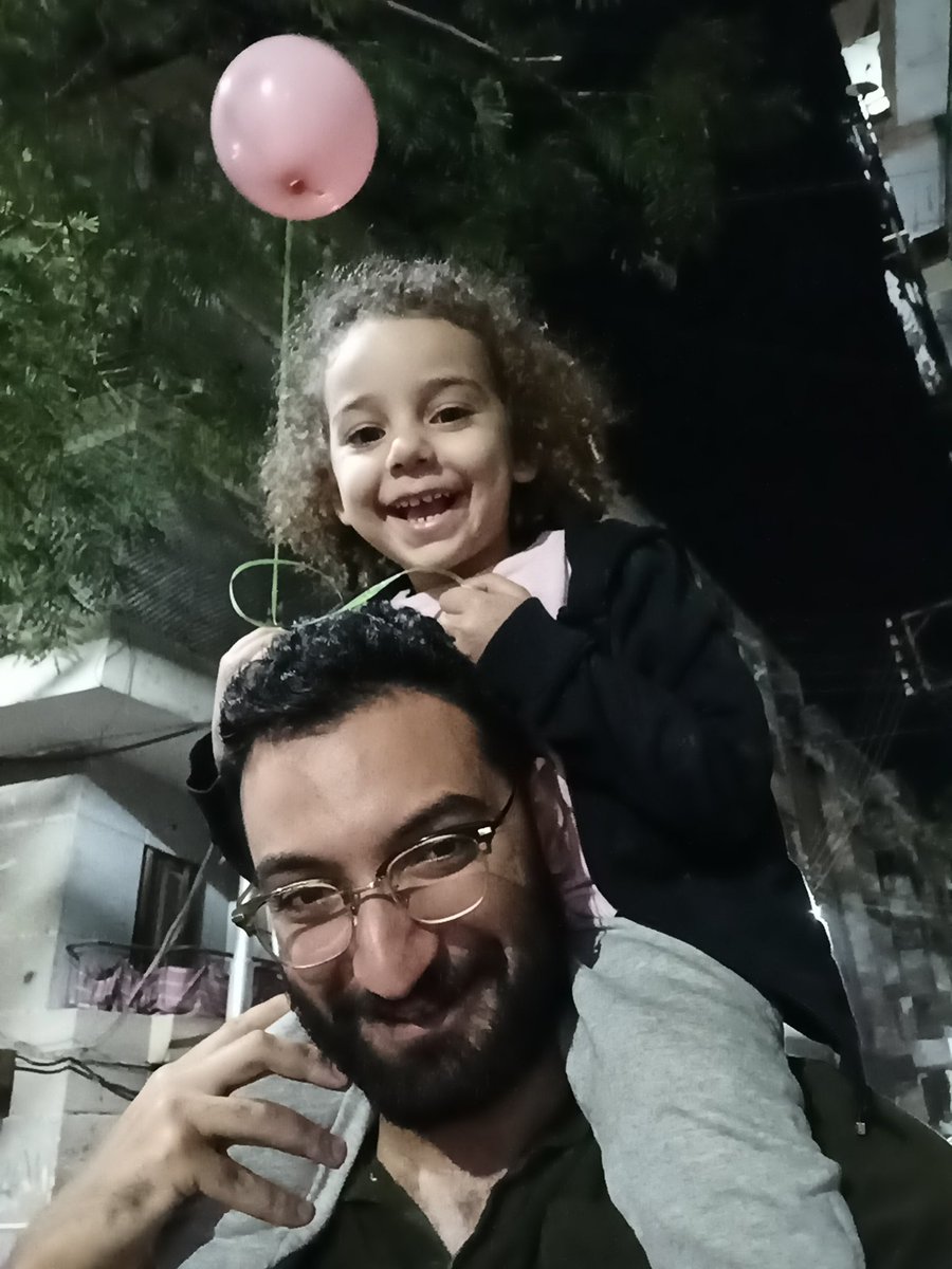 There is nothing or no one compared to her ,, i can walk with her on my shoulders in the streets of my hometown filled with joy and talk to her gibberish for hours just to make her laugh out loud and enjoy her voice ,, i am in deep love with her ♥️♥️