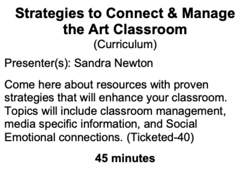 Excited for tomorrow as Sandra and I chat about SEL mgmt. strategies from my Pro Pack with <a href="/theartofed/">The Art of Education University</a>. We’ll also highlight how teachers have implemented it in their own classrooms!