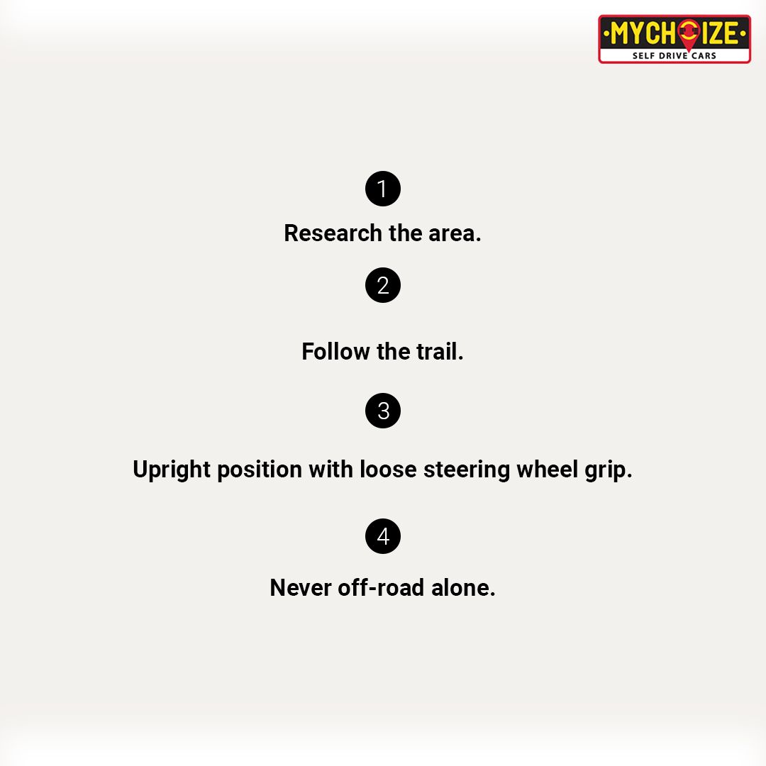 MyChoize_Cars's tweet photo. Keep these tips in mind while planning your off-road trip. Follow us for more such tips.
.
.
.
#mychoize #offroading #unlimitedkilometers #makeachoize #yourchoize #travellife #Selfdrive #traveldiaries #explore #explorelife #adventure #carrental #carsonrent #carsforselfdrive https://t.co/7J6OxBrbmj