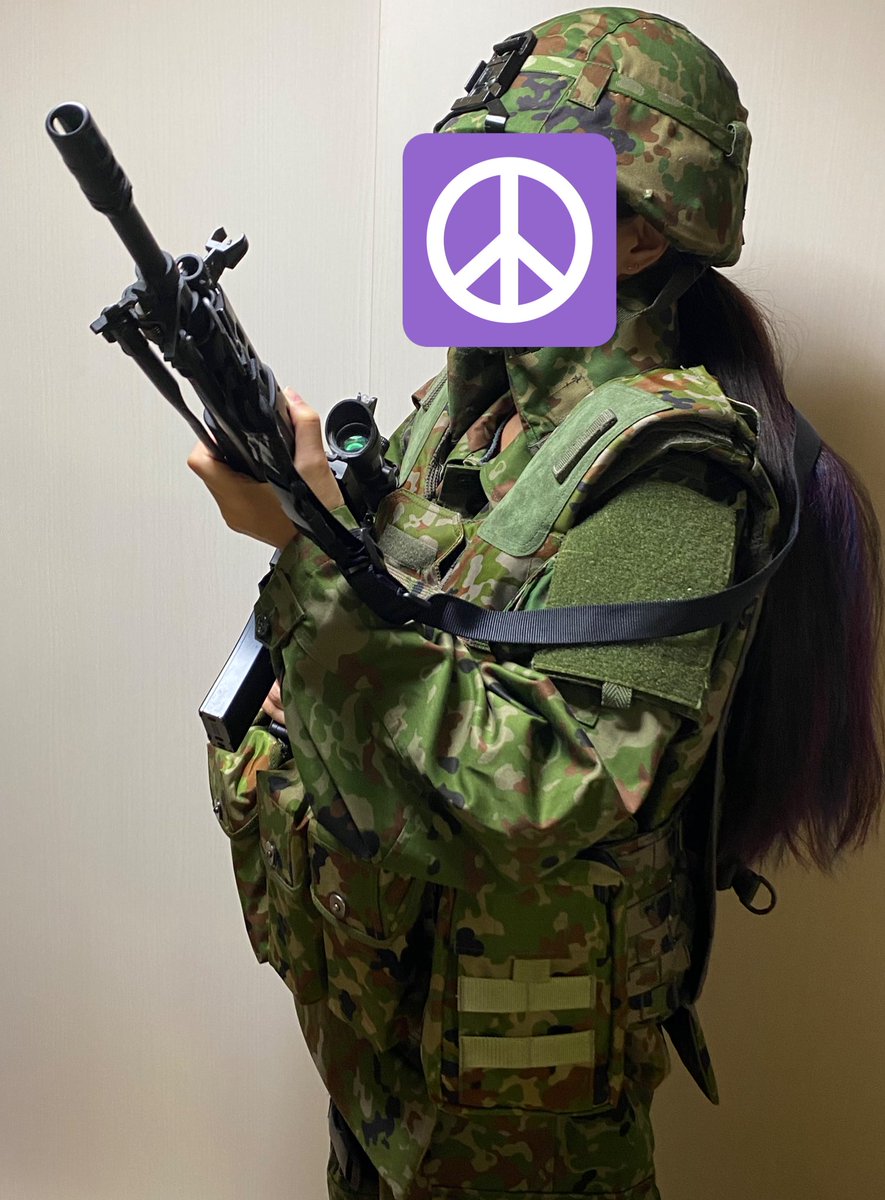 selecthobby's tweet photo. 今回は三型アーマーを着た装備の自衛隊装備を紹介したいと思います!
国産小銃や日本の風土に合った迷彩が素晴らしいですよね🥰
#SELECTHOBBY https://t.co/HYk9PnmRB8