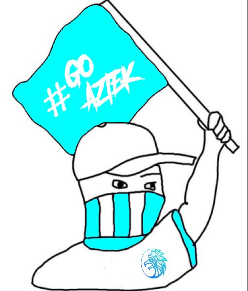 BrowneUpX's tweet photo. #GoAztek 💙 https://t.co/jBkwbv3o6I