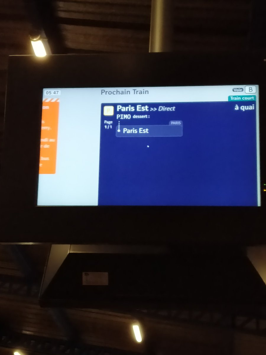 Chenap63's tweet photo. @LIGNEP_SNCF les transiliens ne sont pas en retard! c'est les horaires qui changent 😄 et le 44 a Meaux devient 46, arrivant à quai a 47 https://t.co/dGIx0suRoL
