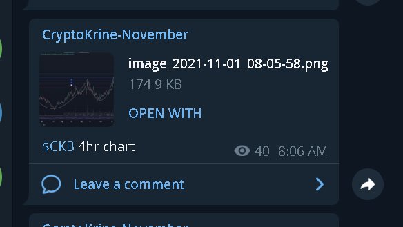 CryptoKrine's tweet photo. $CKB 🚀
I gave the setup to the group on the 1st of Nov and now it hit all targets!
$CKB MADE 46% GAINS in 5 days!
#CKBUSDT #Bitcoin #Binance #ChartSetups https://t.co/jFcvUm77Tt