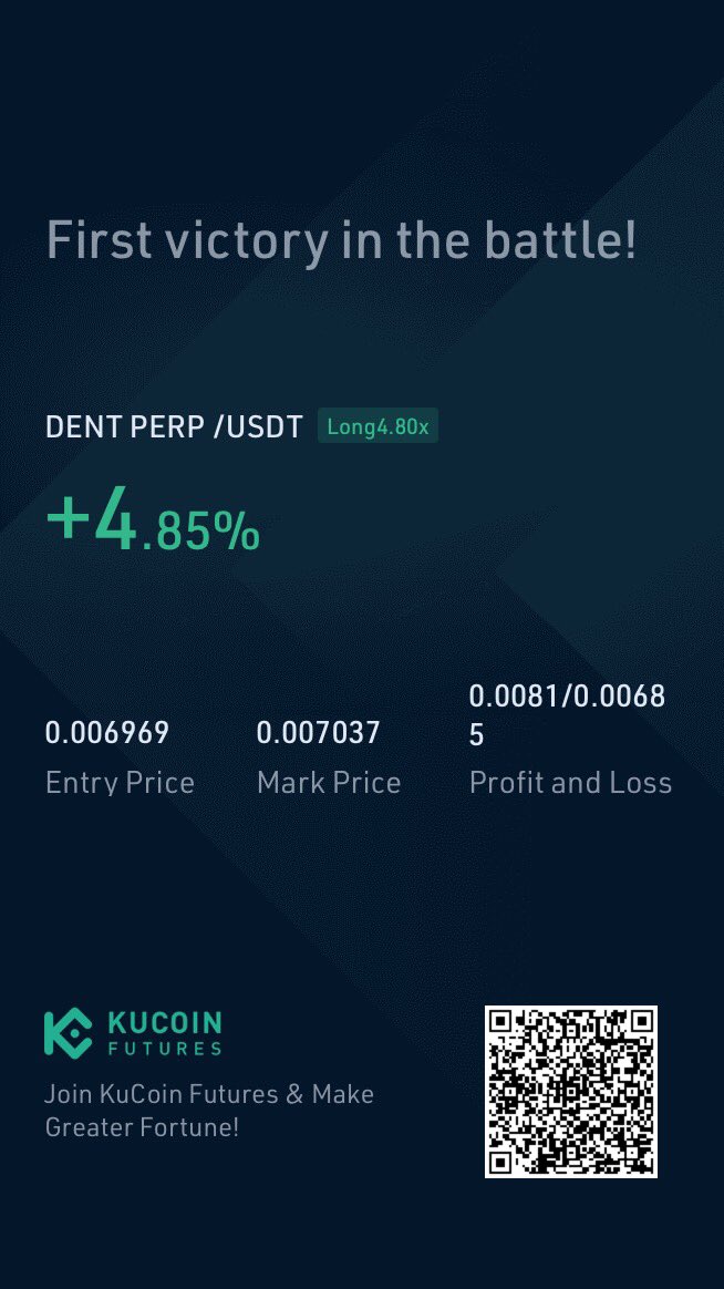 investment_KD's tweet photo. This oneโs going to put a $DENT in my walletโฆ my R/R almost 12:1
Also I bought at that entry price as a trollโฆ @ShivamThanvi @TheSageofTrades @100_uhmillion @MikeTone_ @MandoTrading
#KDChallengeaccount
#kdcrypto #challengeaccount #cryptochallenge #kdchallenge #500to10k https://t.co/Zhtjavc9qF