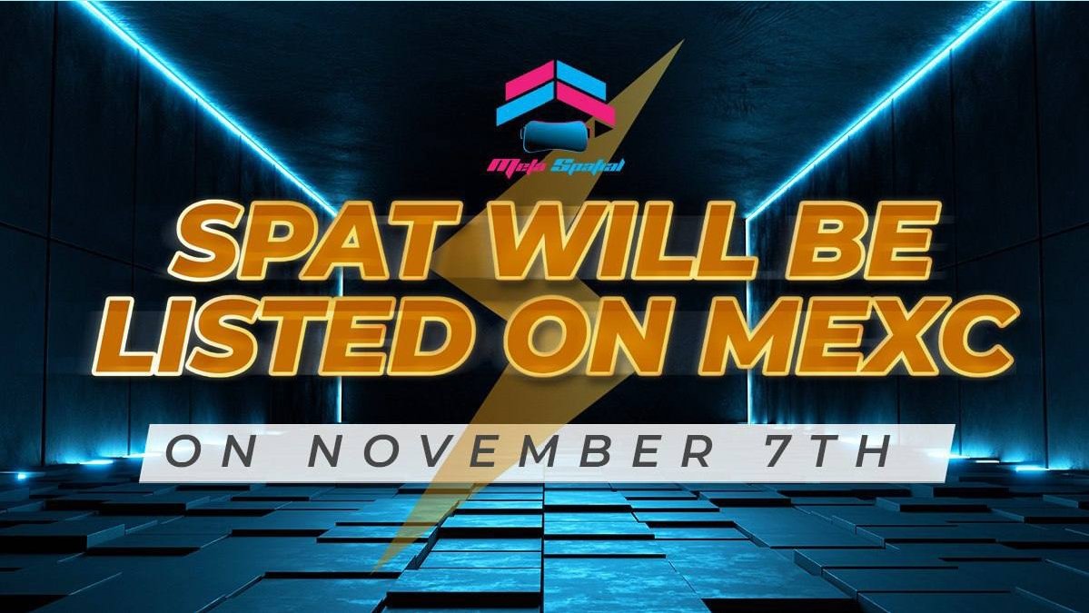 What an incredible journey, #SPAT made 30X from IDO itself. 🥳🥳

Excited for listing on November 7th in <a href="/MEXC_Global/">MEXC Global</a> exchange 🎯

 @MetaSpatial_io to the Moon🥳🥳
#MetaSpatial #Metaverse
