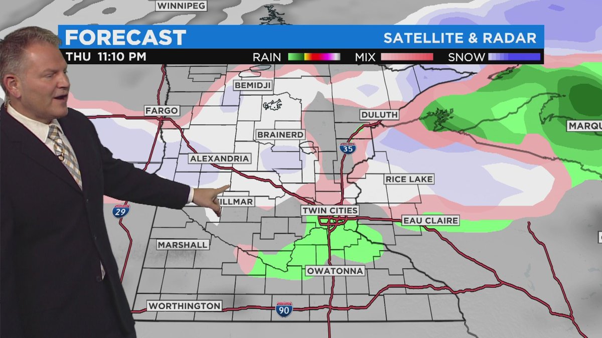 Minnesota Weather: Developing System Could Bring 1st Widespread Snowfall Of The Season https://t.co/6niQaUSFYy https://t.co/aLku8A9u0e