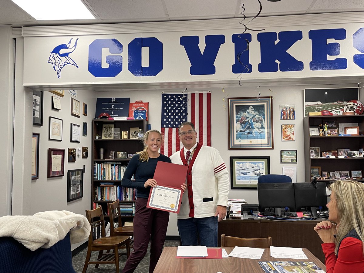 spolskij's tweet photo. 2 All Sports Association School Winners and a T. H. School Winner …Go Vikes🤘 https://t.co/uuvMIZql0u