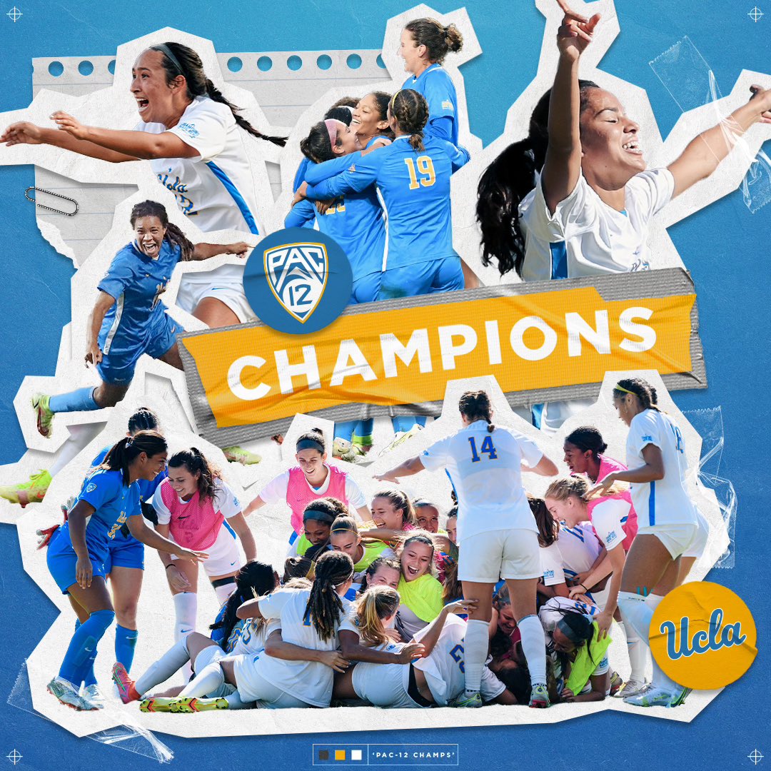 UCLAWSoccer's tweet image. BACK-TO-BACK @pac12 CHAMPS!

#GoBruins