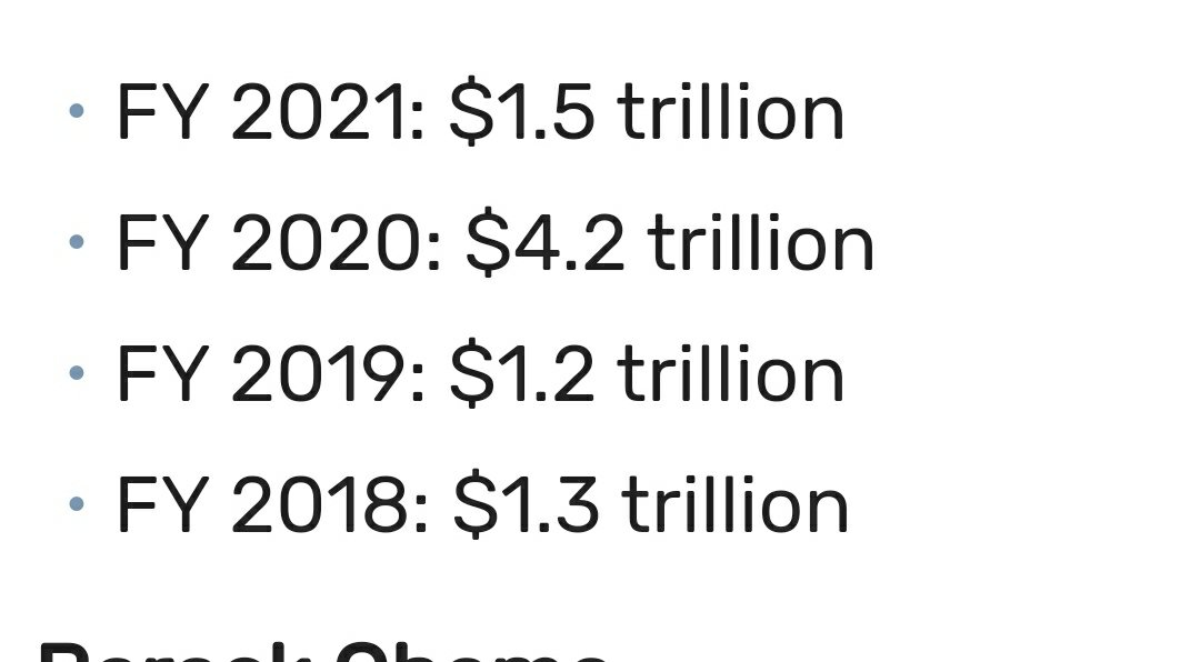 HariettCooper's tweet photo. @RepRalphNorman Hey, Ralphy. At the end of fiscal year 2020, the debt was $26.9 trillion. Trump added $6.7 trillion to the debt between fiscal year 2017 and fiscal year 2020, a 33.1% increase. Take a seat! https://t.co/pfo8AaCSCM