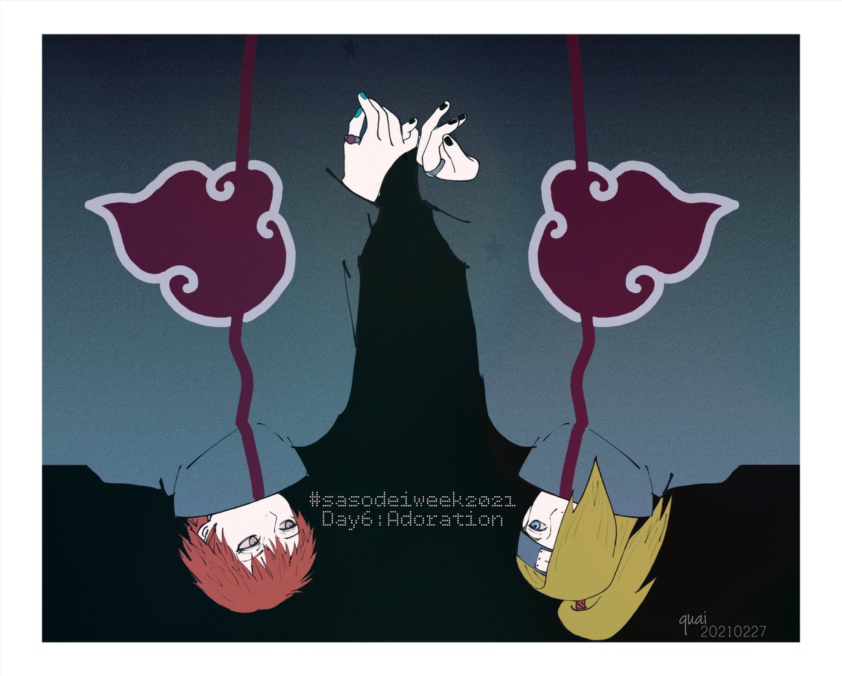 #引用RTで絵をあげて5人指名してバトンでお気に入りの絵を載せる
うみなかしゃ～ありがとうございます😘💓

最初の2枚は最後までどちらにするか迷った絵の差分
後半の2枚は理想的な顔に描けた旦那です😳💞 https://t.co/sDEXToLnN7 
