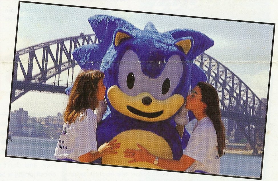sincespacies's tweet photo. Here's the Sonic the Hedgehog outfit that I wore once while working at Sega Ozisoft. It was bulky, hot, smelly and I loved every minute of it! LOL https://t.co/rKs37jxT1C