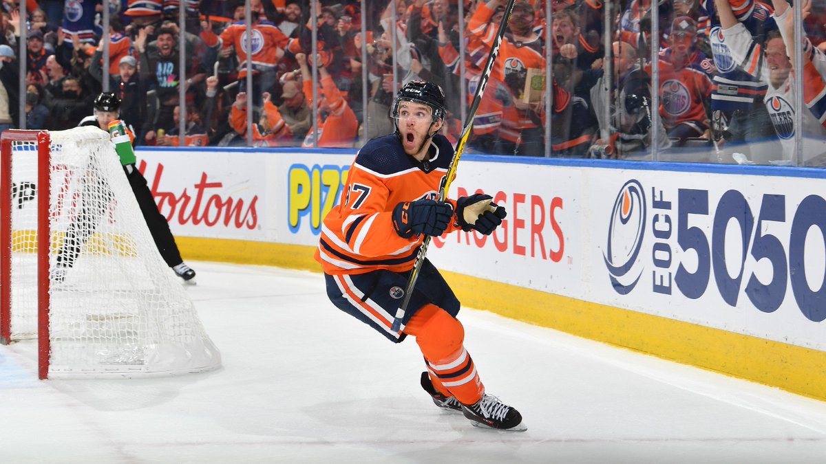 EdmontonOilers's tweet photo. Okay let's play that game.

Where do we think this one ranks amongst his most MIND-BLOWING goals? 

#LetsGoOilers https://t.co/W9ZSQngSF1