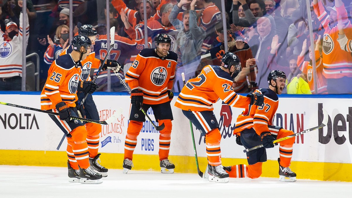EdmontonOilers's tweet photo. Okay let's play that game.

Where do we think this one ranks amongst his most MIND-BLOWING goals? 

#LetsGoOilers https://t.co/W9ZSQngSF1