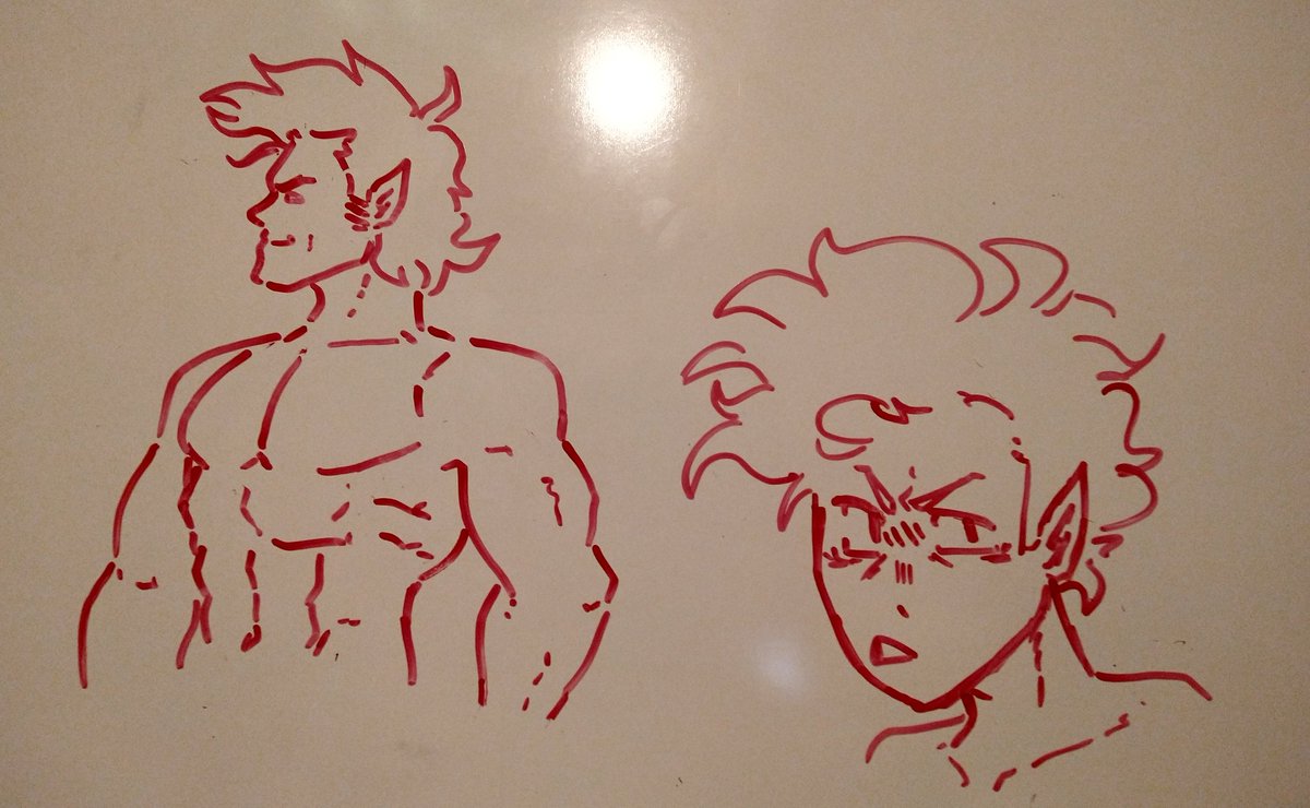 ohyeahbossman's tweet photo. I gotta draw more https://t.co/Gy207XSEx3