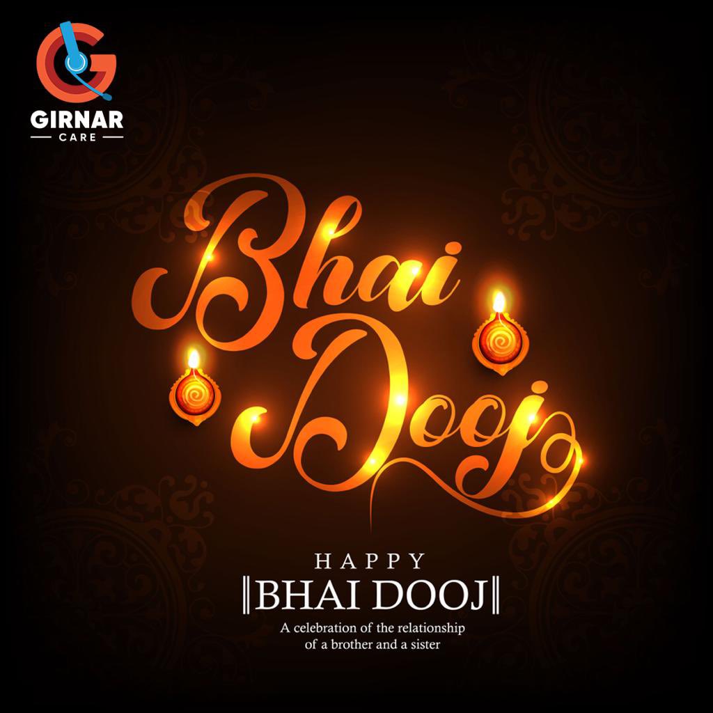 girnarcare's tweet photo. May this auspicious day add happiness to our lives. May this wonderful relationship of #brothersisterlove get stronger with time. Warm wishes on the occasion of #BhaiDooj. 

#BhaiyaDooj https://t.co/C7hPIJOsKE