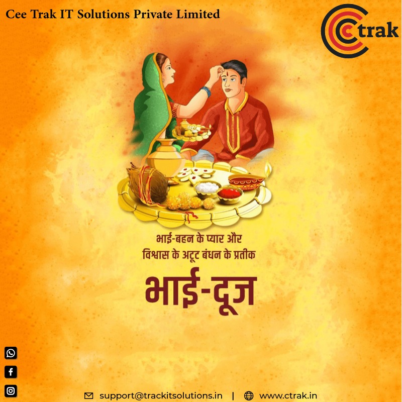 ctrakit_'s tweet photo. May this Bhai Dooj add sweetness to your life and bring your endless joy. Best wishes for Bhai Dooj!

#Ctrak #BhaiDooj #BhaiDooj2021 https://t.co/qWrBjWTLhn