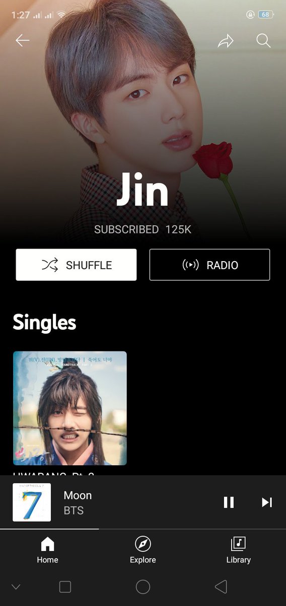 GraphicsJin's tweet photo. If you got YouTube Premium, be sure you're subscribed to Jin on YouTube Music too 💞

Let's prepare for #Yours by #Jin more thoroughly!

Here's the link:
https://t.co/hQQjcMZk9a

Thank you! https://t.co/2VTpViZiyo