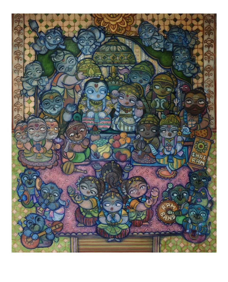 frobertmd's tweet photo. Someone called me for my painting reprint rights. I m #surprise and #Confused. Is Digital world is taking away the joy of original works. #NFTs #NFTCommunity #nftart #nftcollectors #Crypto #nftcollector #NFT #NFTCommunity #NFTartist https://t.co/h0qjwy5Vcm