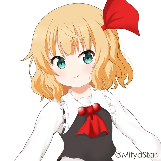 コスプレシャロちゃん
さっきのやつの色付き版🎨 