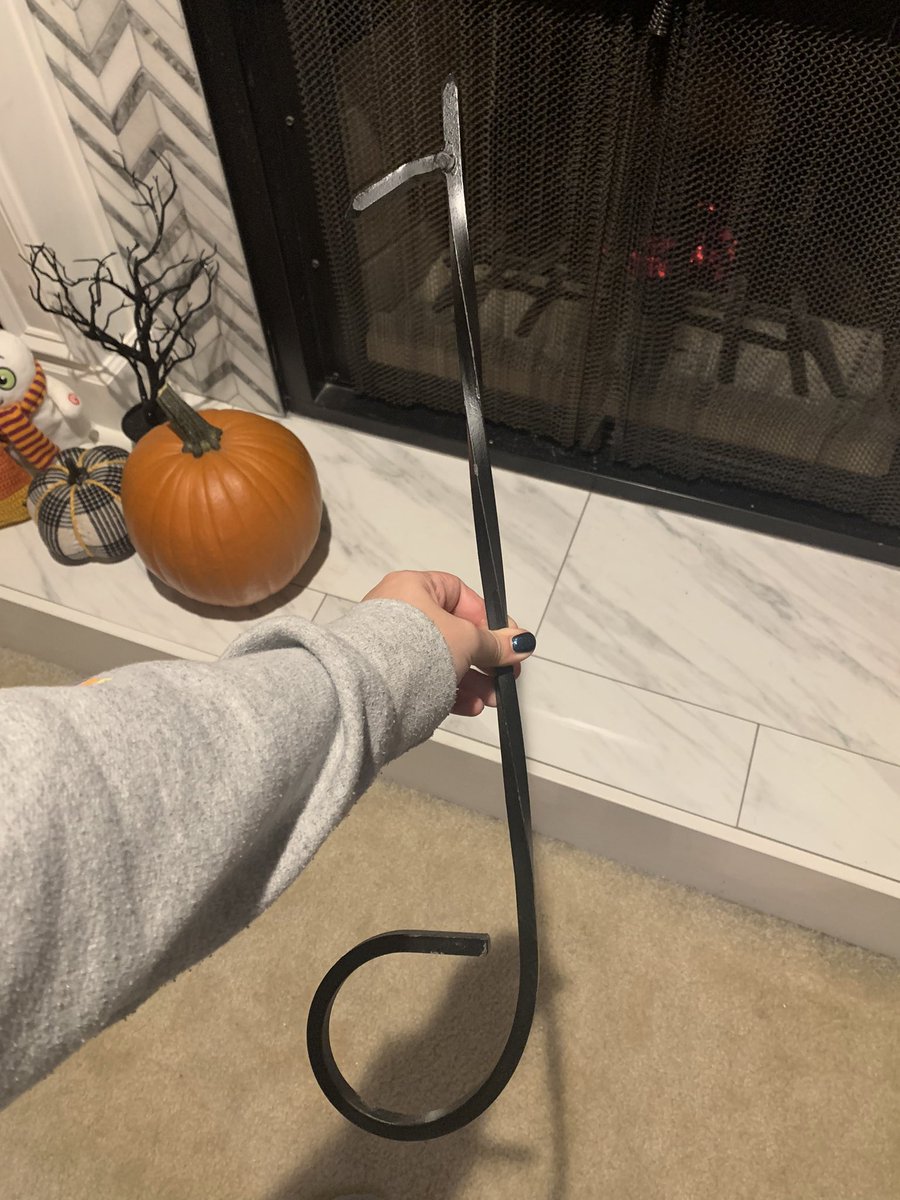 mikaelamattes's tweet photo. I made this fire poker in 9th grade shop class back in 2006 and I just want to point out the quality of this weld. 👏🏼 Do I remember how to do it? Absolutely not. Am I proud that I did at one point in life? 💯 #Welding #FirePoker #ShopClass https://t.co/JcfAME6lYx