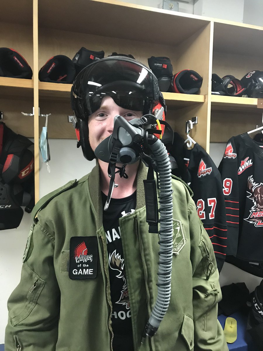 MJWARRIORS's tweet image. Jagger Firkus picked up his first WHL hat trick in a 4-1 win over Lethbridge &amp;amp; was the Warrior of the Game