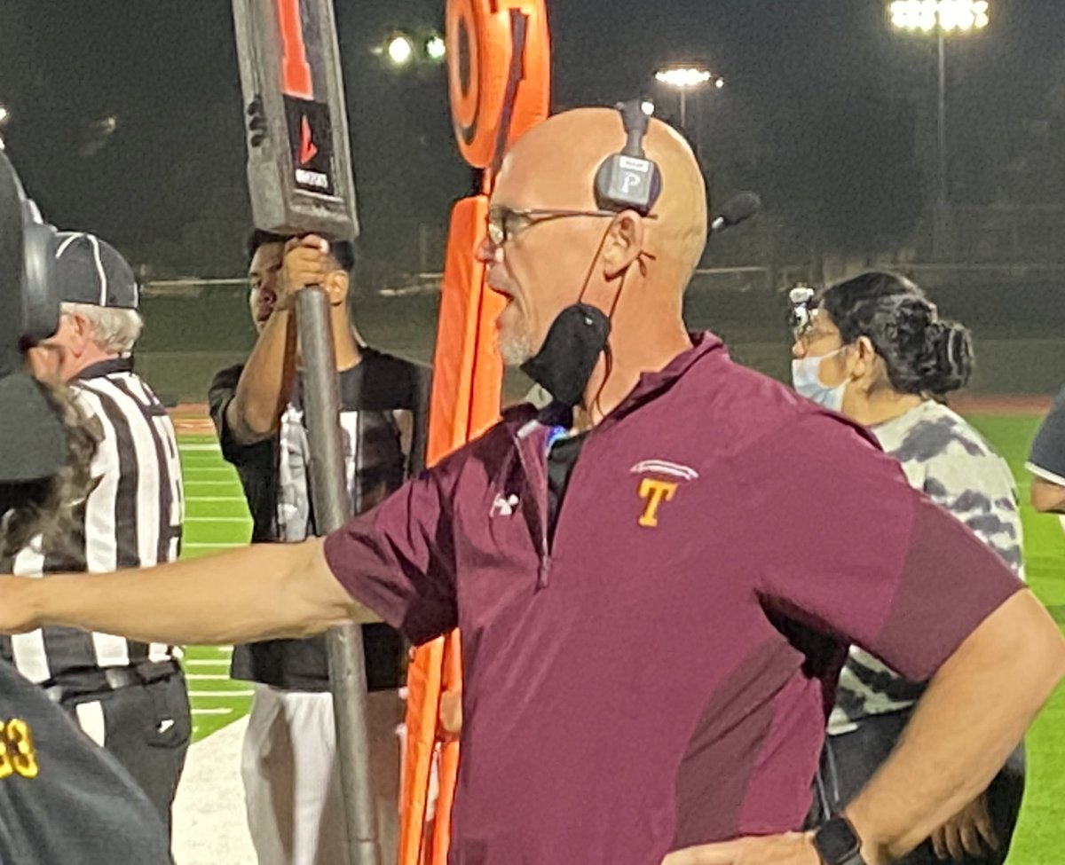 Something special happening in T-Town! <a href="/TollesonFB/">Wolverine Football</a> has won 6 in a row. Rich Wellbrock, the vest is back, getting some help from Gary Galante. Two of my favorite men! Great coaches too! ❤️❤️💪💪