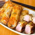 作り方も簡単でお手軽に作れそう!餃子の皮やソーセージを使ったお家居酒屋レシピ!